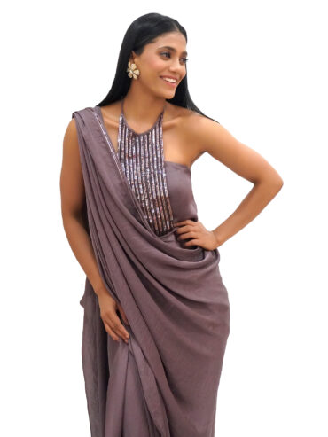 Lavender Bliss: Girls Lavender Western Cocktail Dress