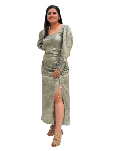 Green Meadows : Girls Green Western Dress